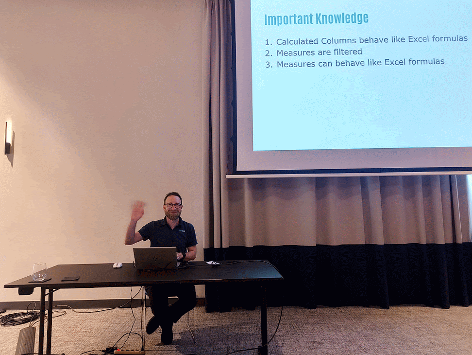 Markus Ehrenmueller presenting his session